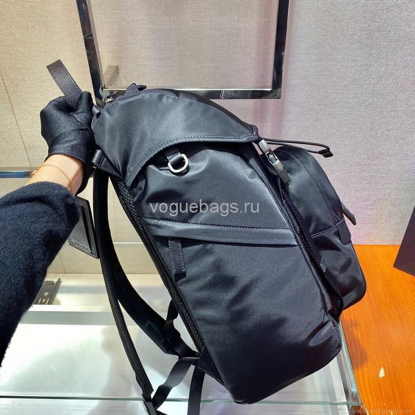 Prada 2VZ135 Nylon Backpack In Black Bag