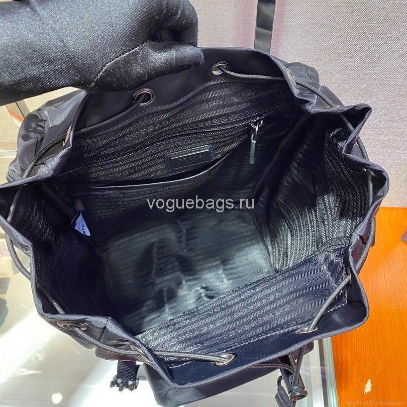 Prada 2VZ135 Nylon Backpack In Black Bag