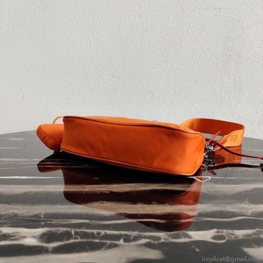 Prada 1BH204 Prada Re-Edition 2005 Nylon Bag Orange