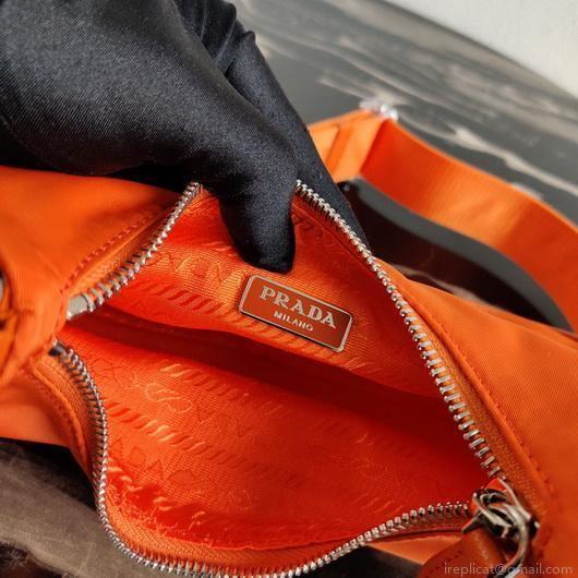 Prada 1BH204 Prada Re-Edition 2005 Nylon Bag Orange