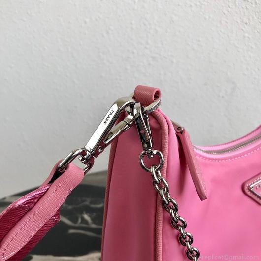 Prada 1BH204 Prada Re-Edition 2005 Nylon Bag Pink