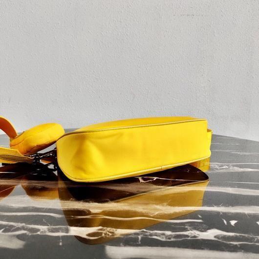 Prada 1BH204 Prada Re-Edition 2005 Nylon Bag Yellow
