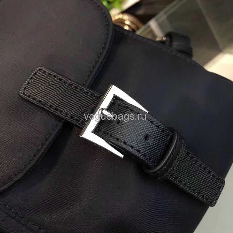 Prada 1BZ811 Nylon Backpack Bag in Black
