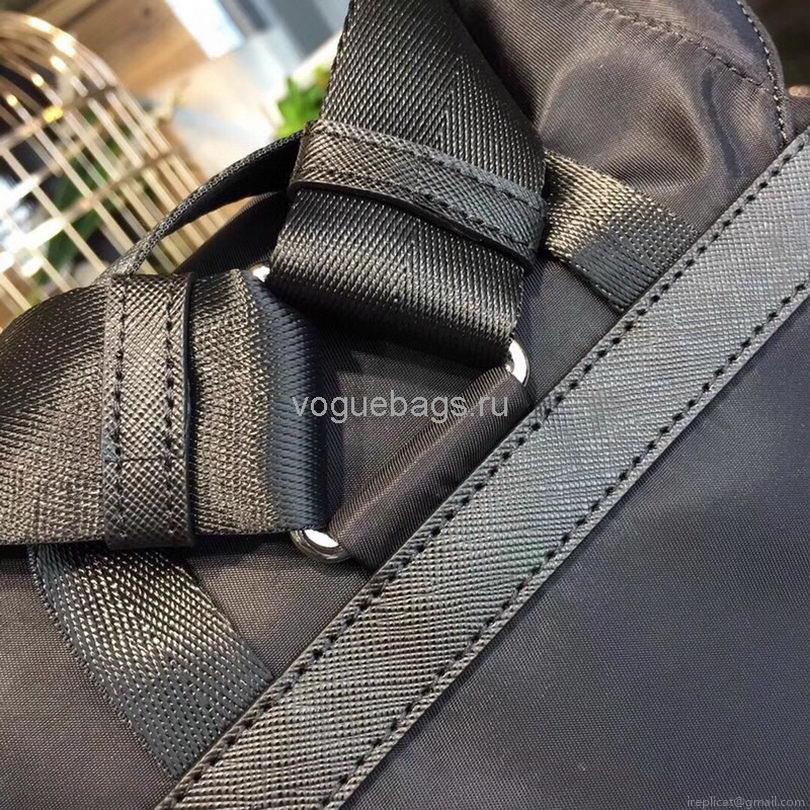 Prada 1BZ811 Nylon Backpack Bag in Black