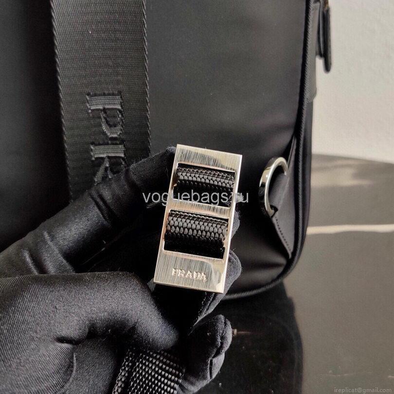 Prada 2VZ026 Nylon Backpack Bag in Black