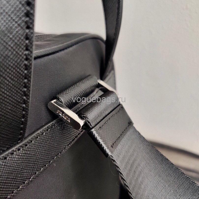 Prada 2VZ026 Nylon Backpack Bag in Black