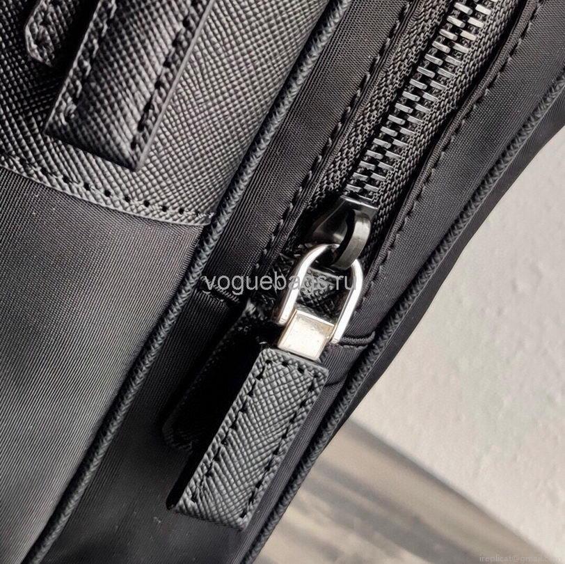 Prada 2VZ026 Nylon Backpack Bag in Black