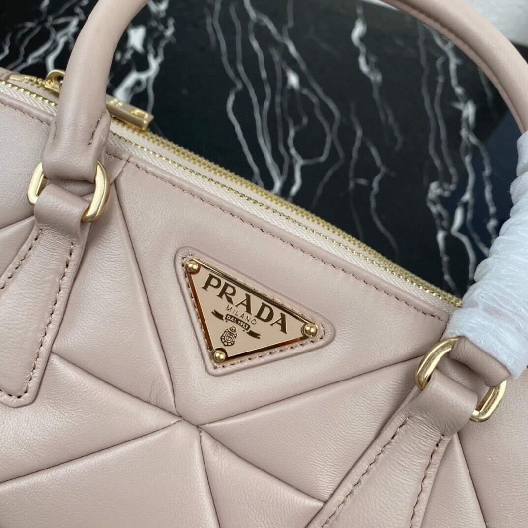 Prada Small Prada Galleria Saffiano Leather bag 1BA863 Apricot