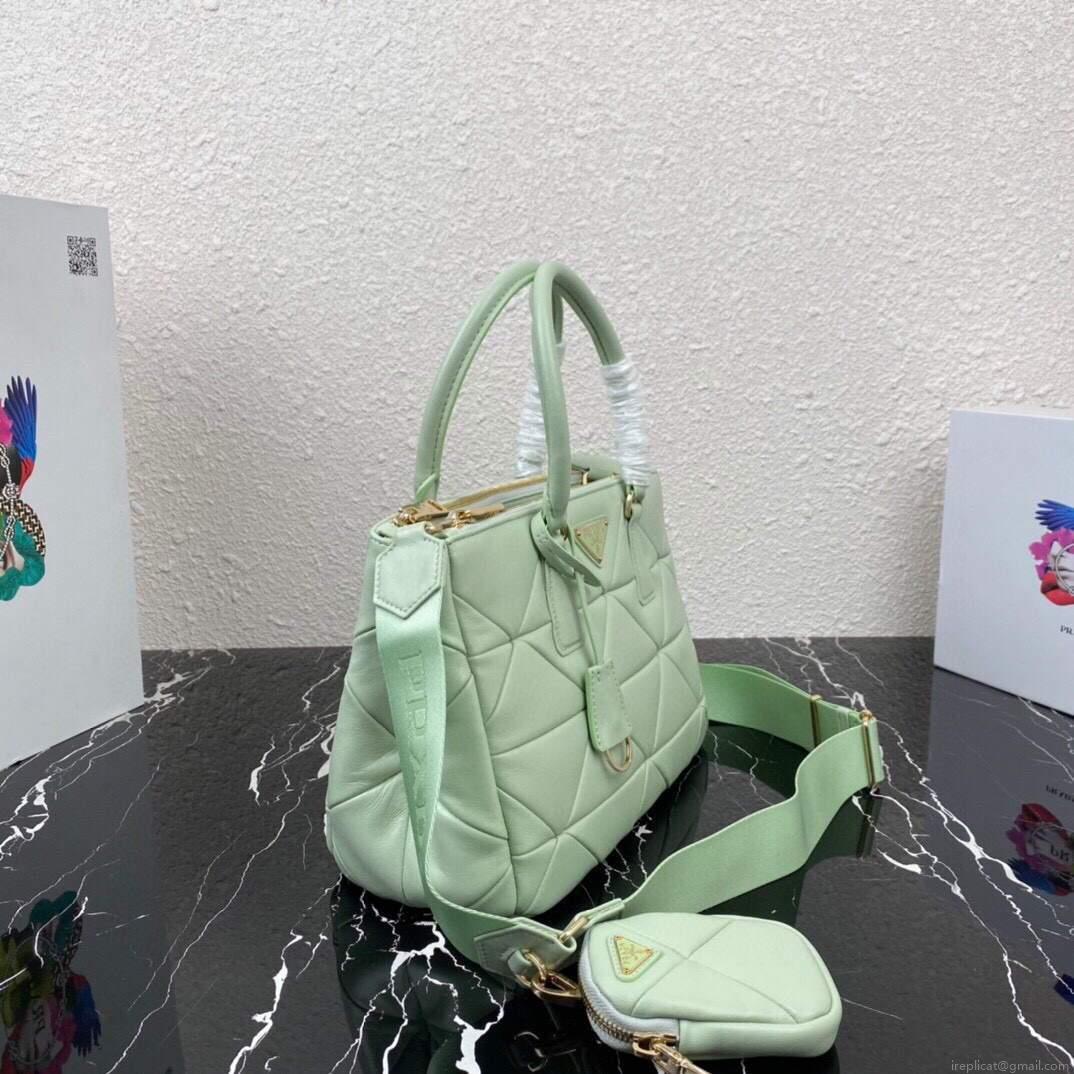 Prada Small Prada Galleria Saffiano Leather bag 1BA863 Green