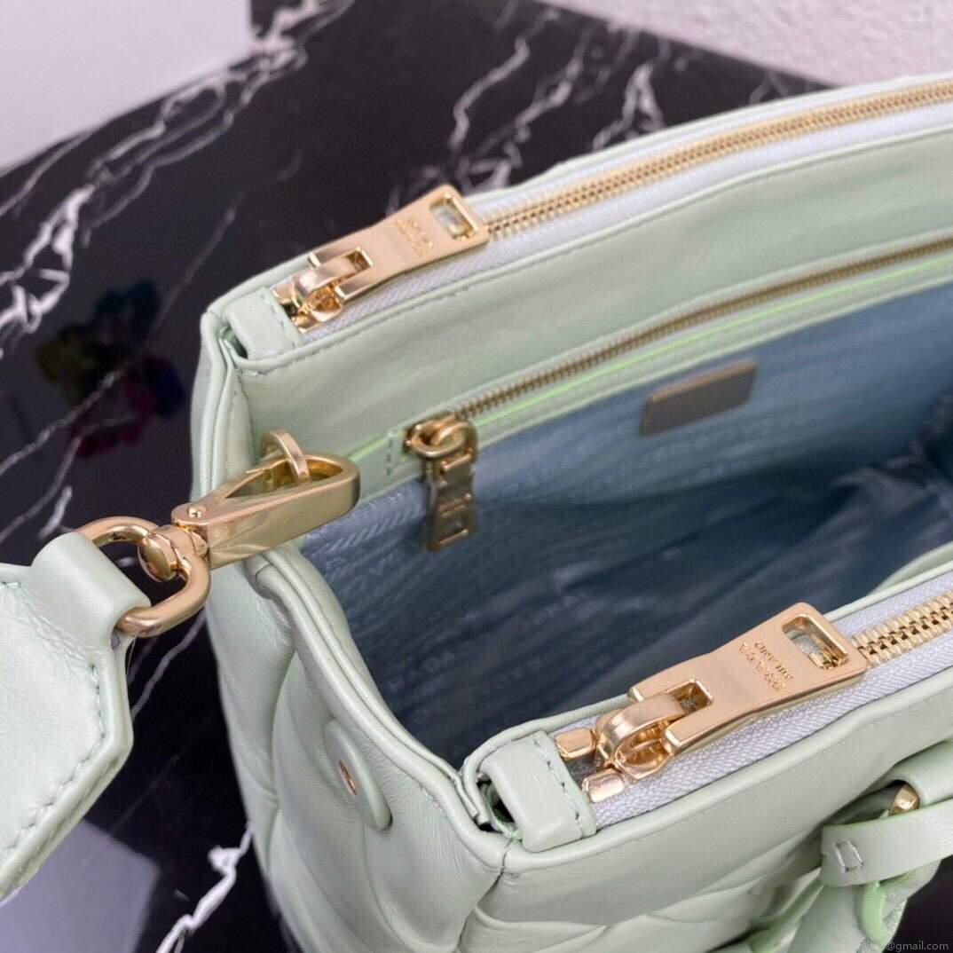 Prada Small Prada Galleria Saffiano Leather bag 1BA863 Green