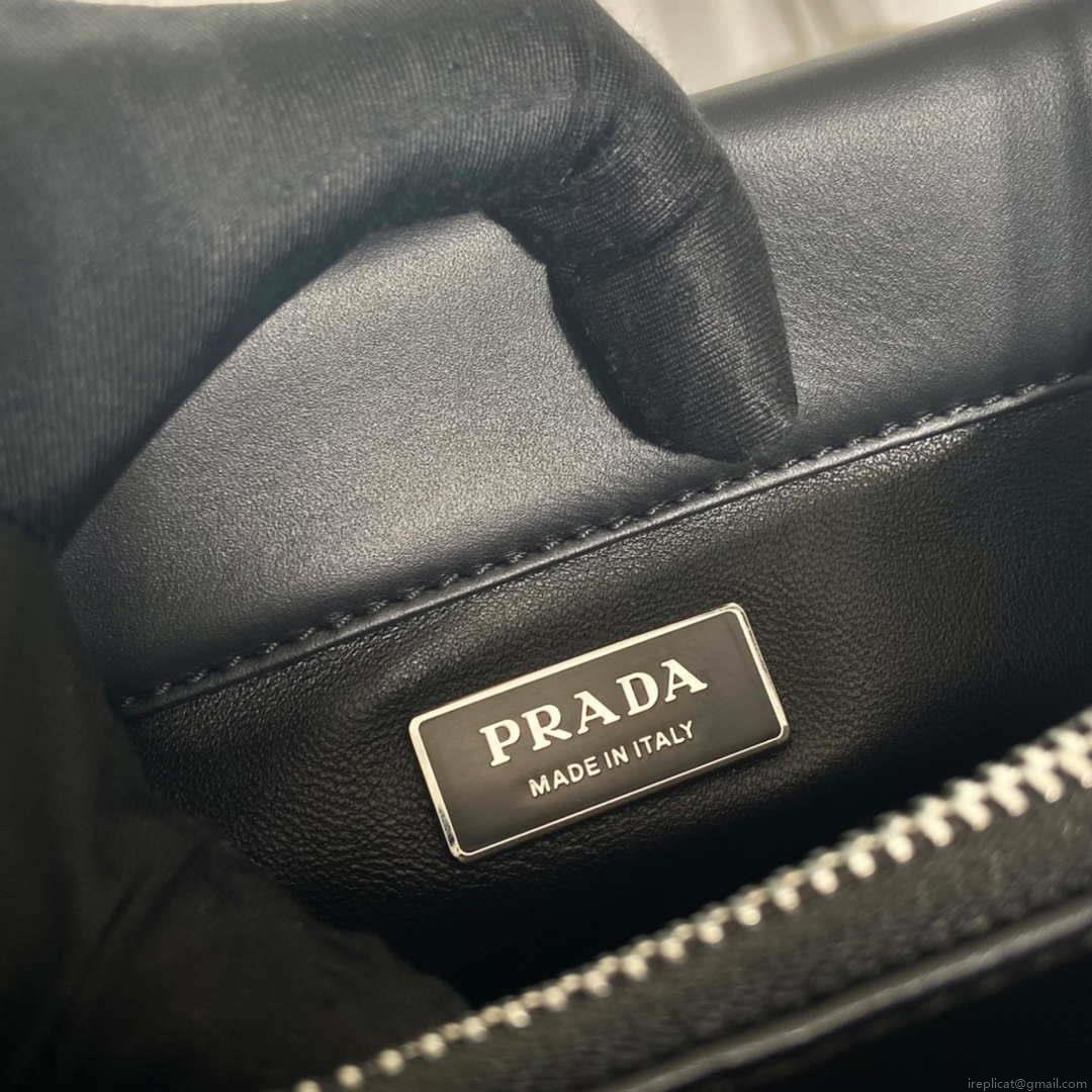 Prada 1BA368 Leather mini-bag Bag Black