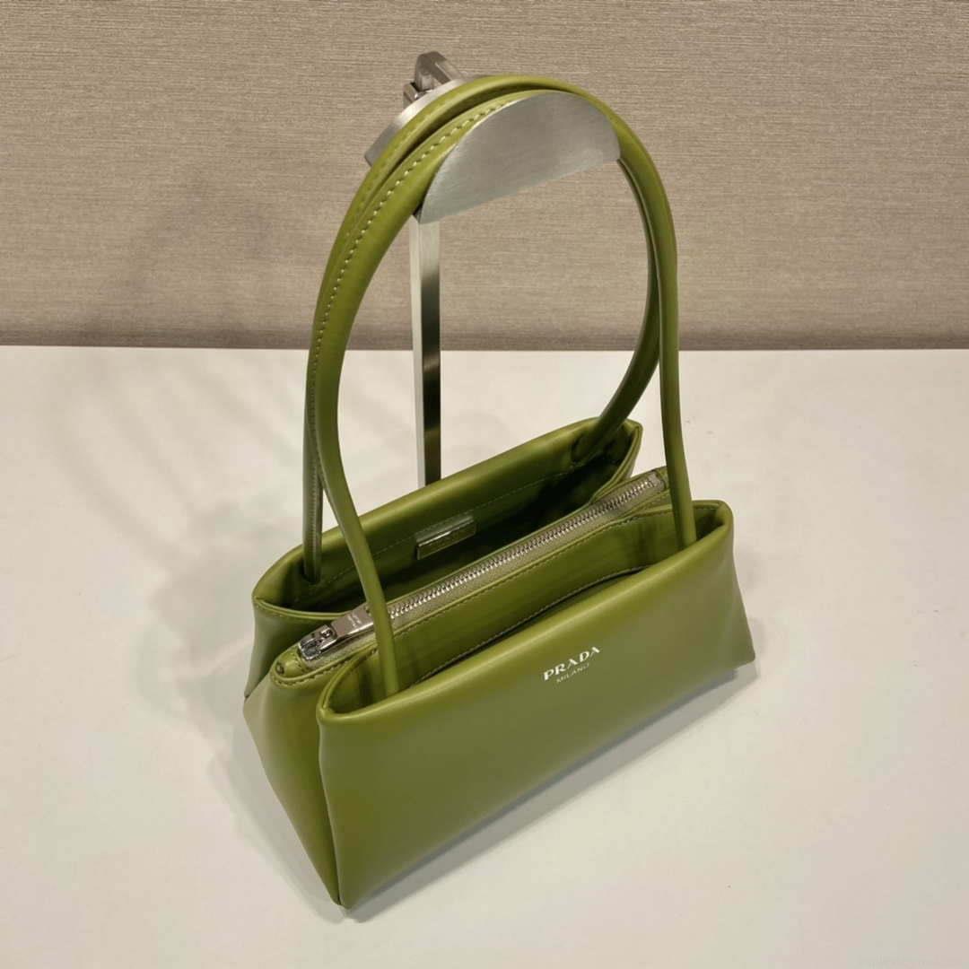 Prada 1BA368 Leather mini-bag Bag Green