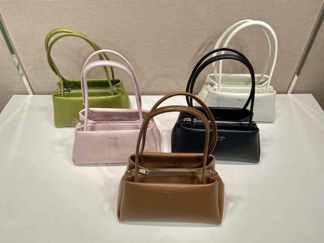 Prada 1BA368 Leather mini-bag Bag Brown