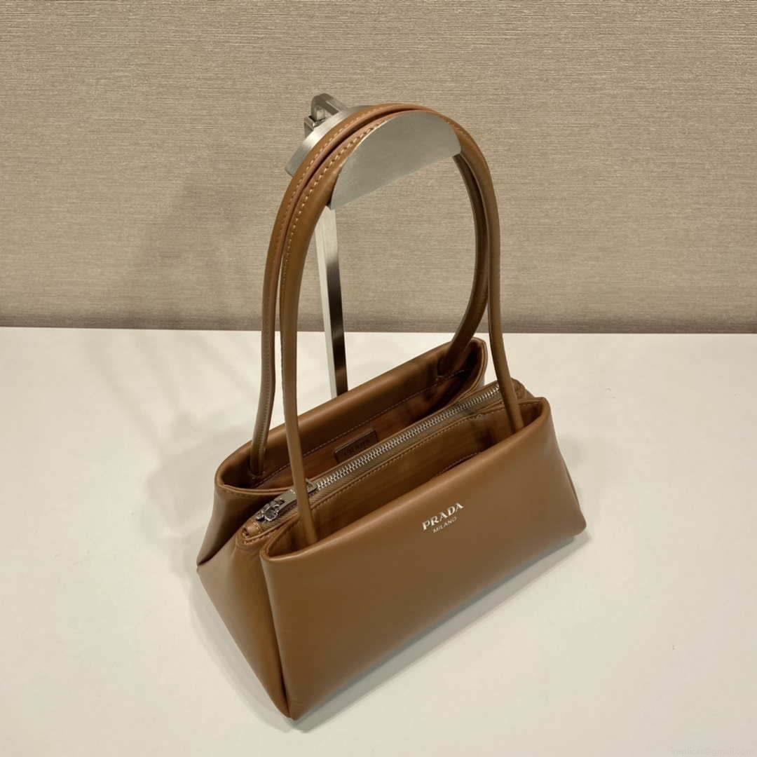 Prada 1BA368 Leather mini-bag Bag Brown