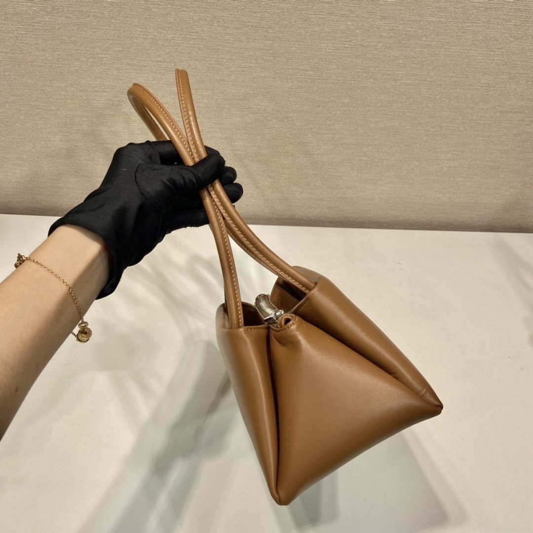 Prada 1BA368 Leather mini-bag Bag Brown