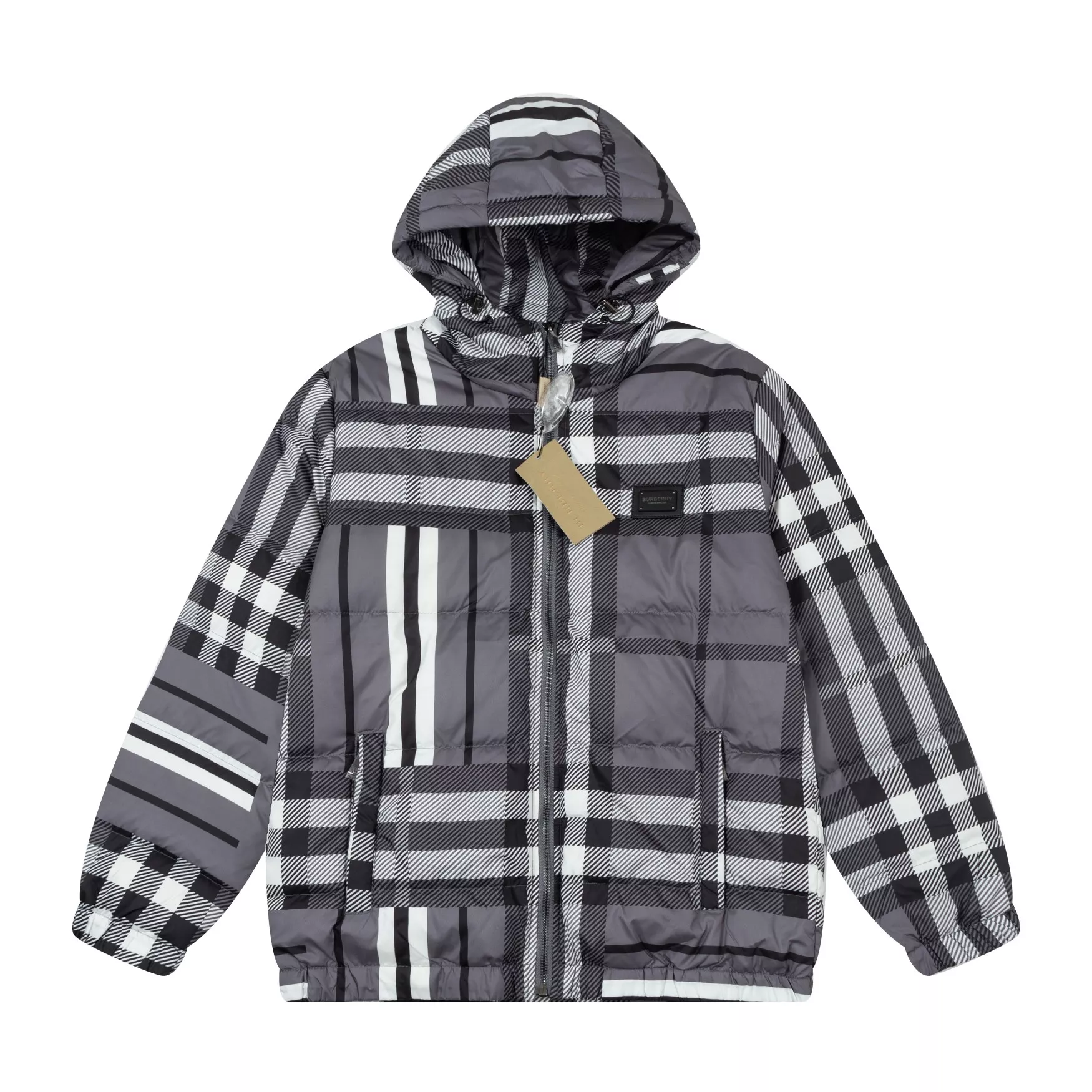 Burberry Unisex Down Feather Coat Long Sleeved 654656