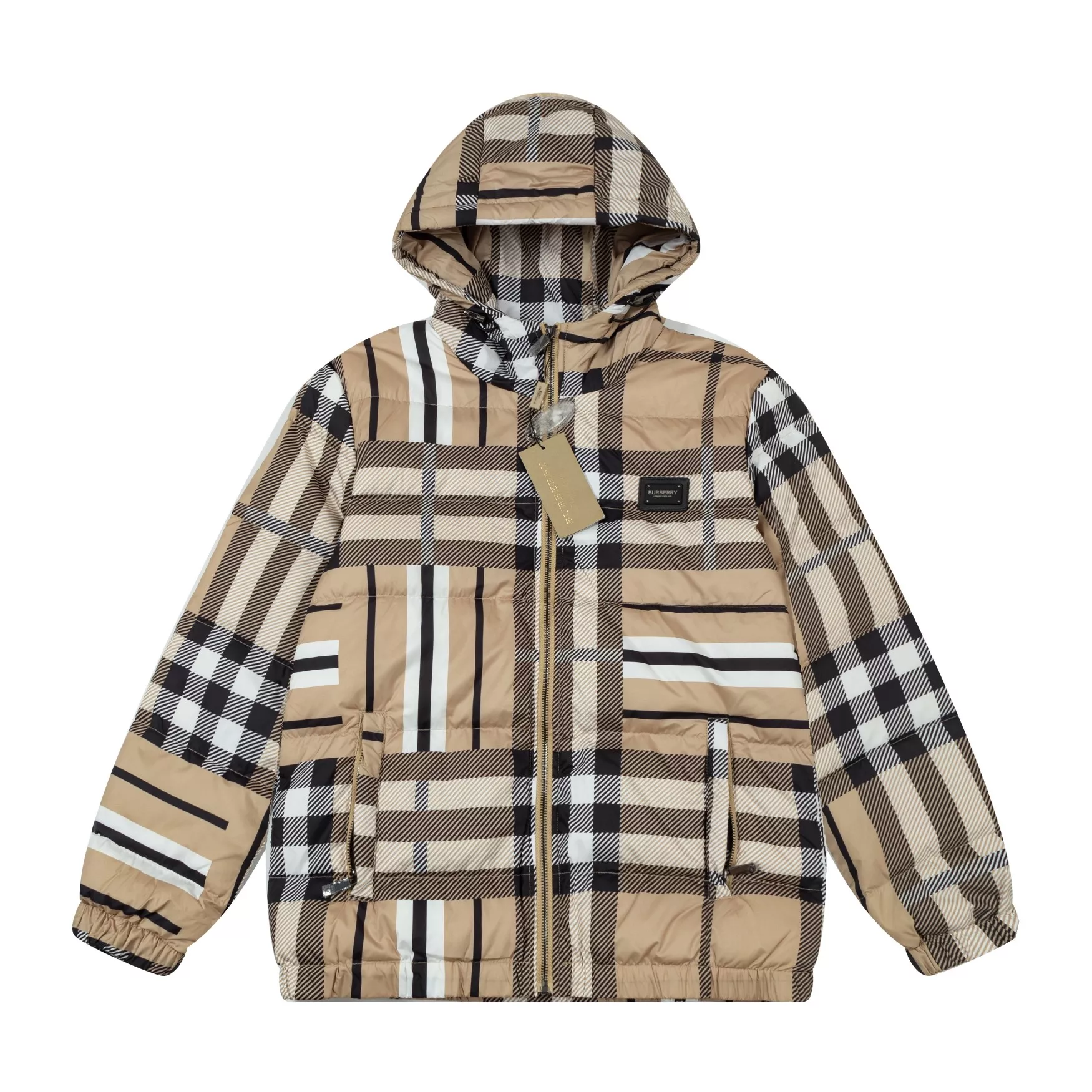 Burberry Unisex Down Feather Coat Long Sleeved 254655