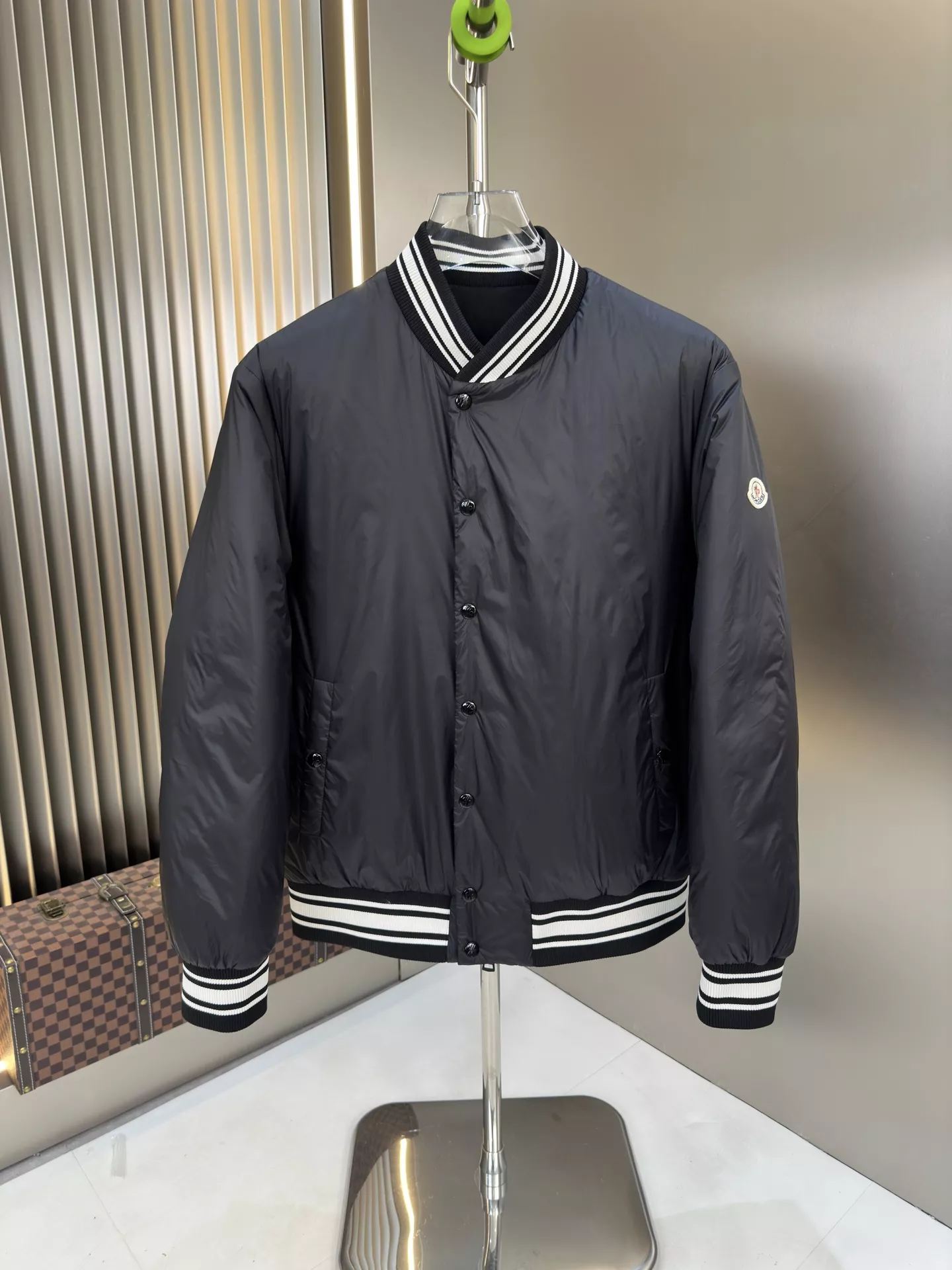Replica Clothing Moncler Down Feather Coat Long Sleeved For Men #7659651