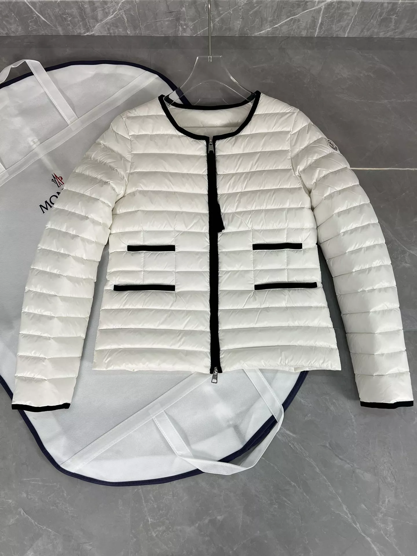 Moncler Down Feather Coat Long Sleeved For Women Clothing 59576