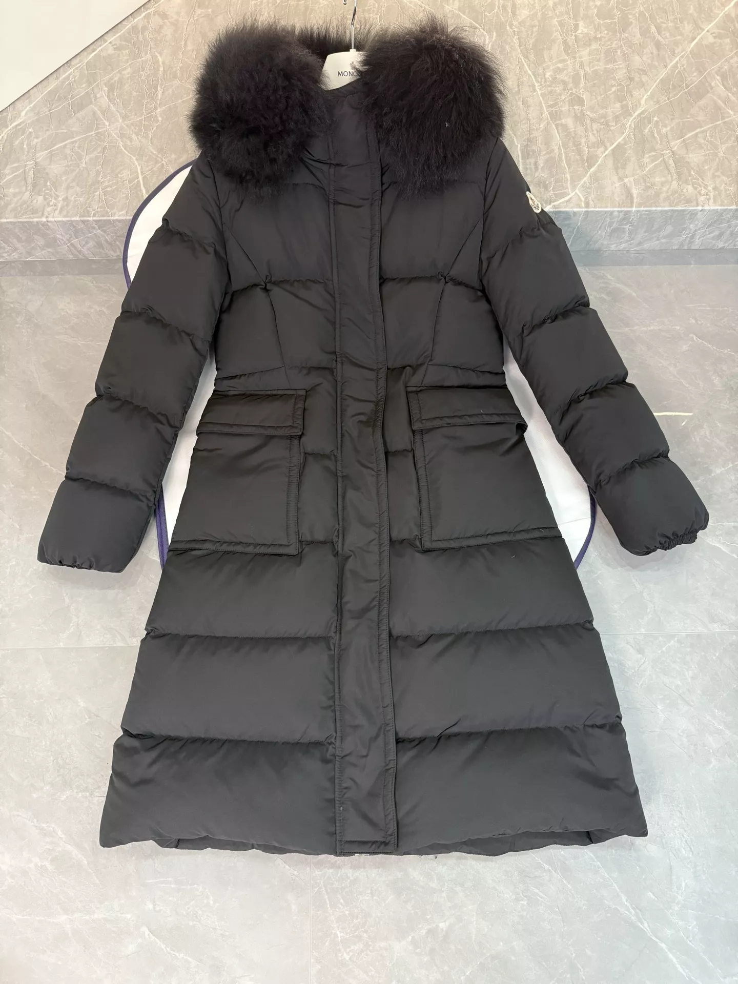 Woman Moncler Down Feather Coat Long Sleeved Clothing 8359580