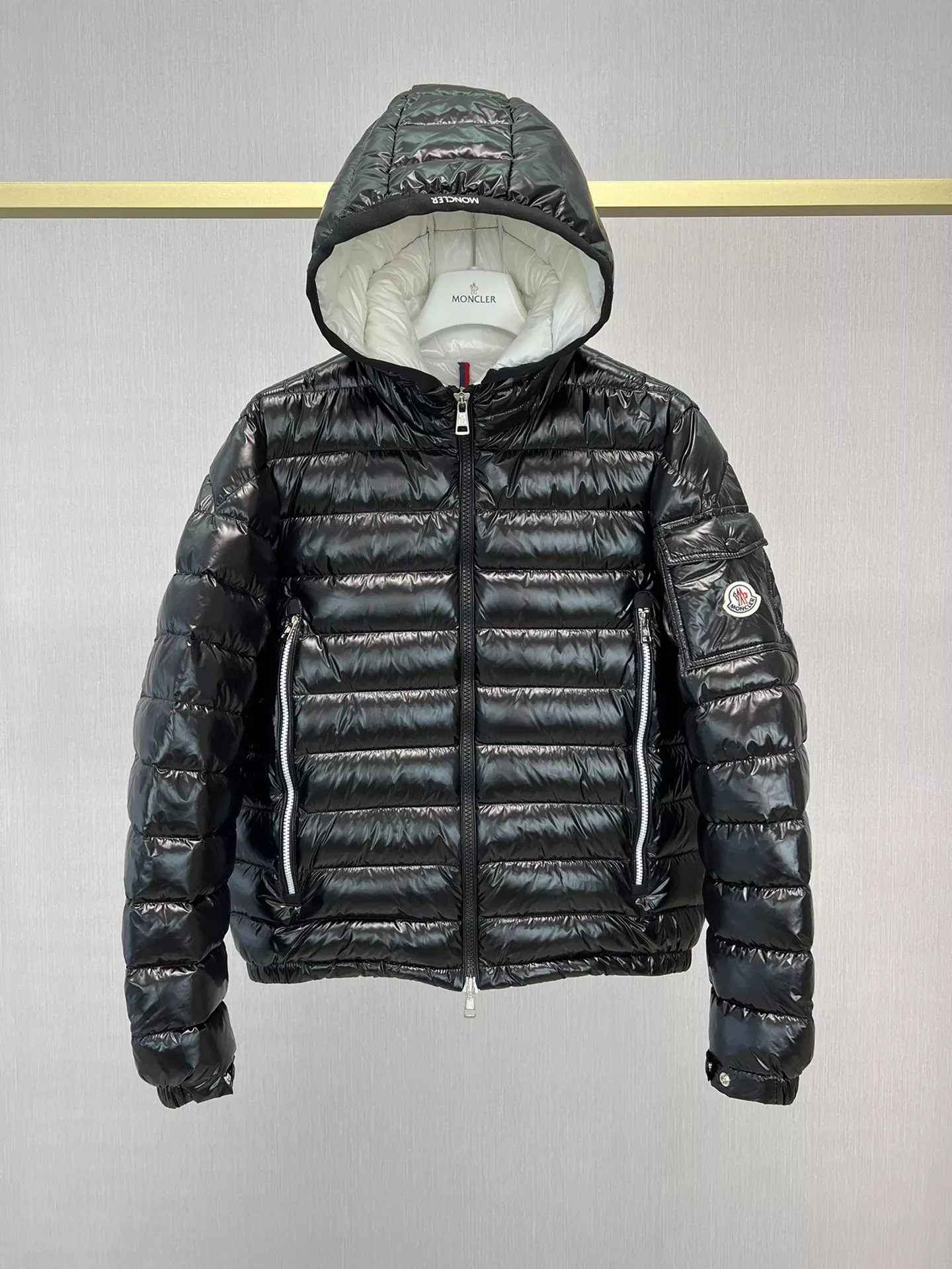 Deigner man clothing Moncler Down Feather Coat Long Sleeved 1359584