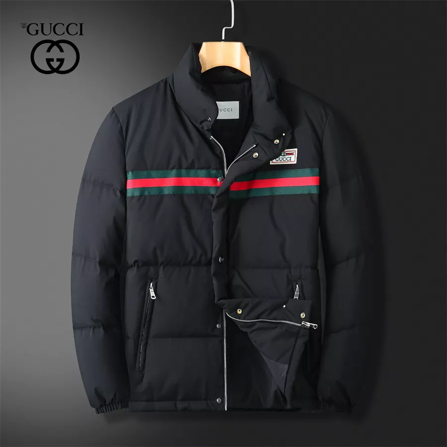 Gucci Man Clothing Down Feather Coat Long Sleeved 91782