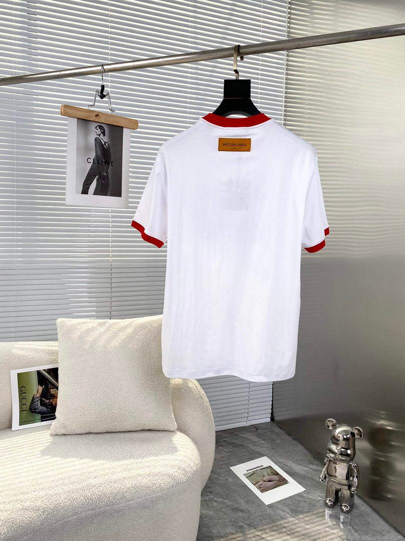 LV 1AAGLP Men’s Women’s Signature LV Knit T-Shirt L66452