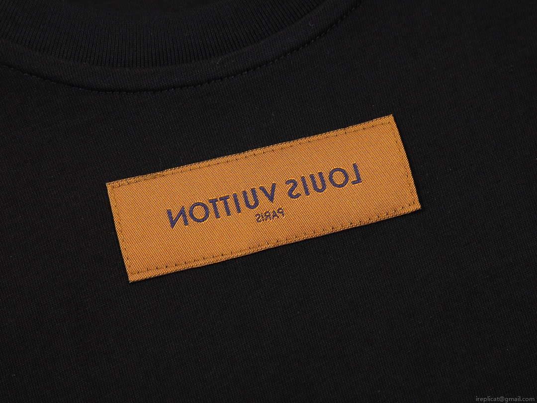 LV 1AAU5D Men’s Women’s LV Frequency Graphic T-Shirt L66468