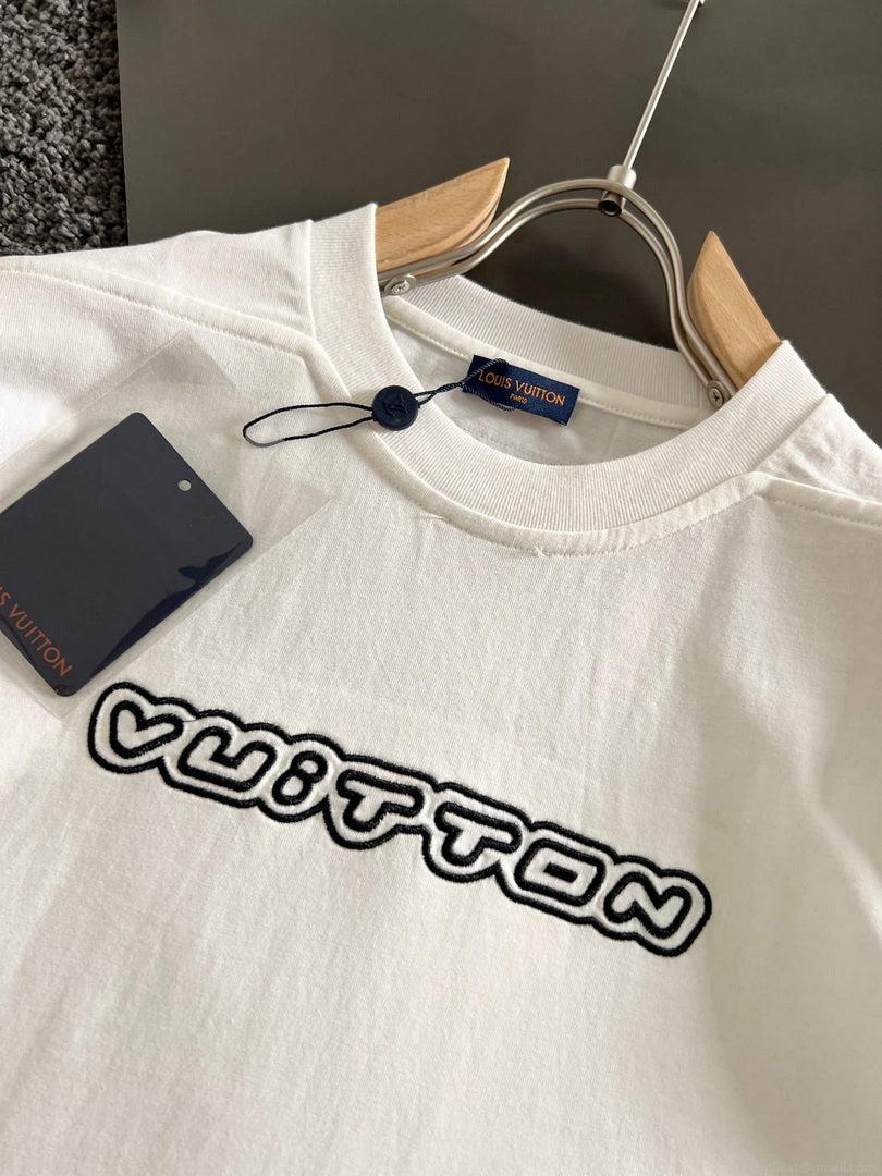 LV 1AAU5D Men’s Women’s LV Frequency Graphic T-Shirt L66470