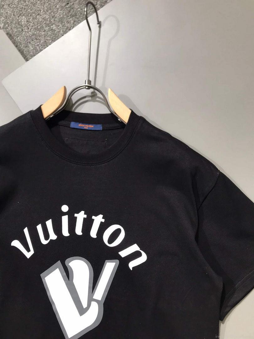 LV 1AAU5D Men’s Women’s LV Frequency Graphic T-Shirt L66472