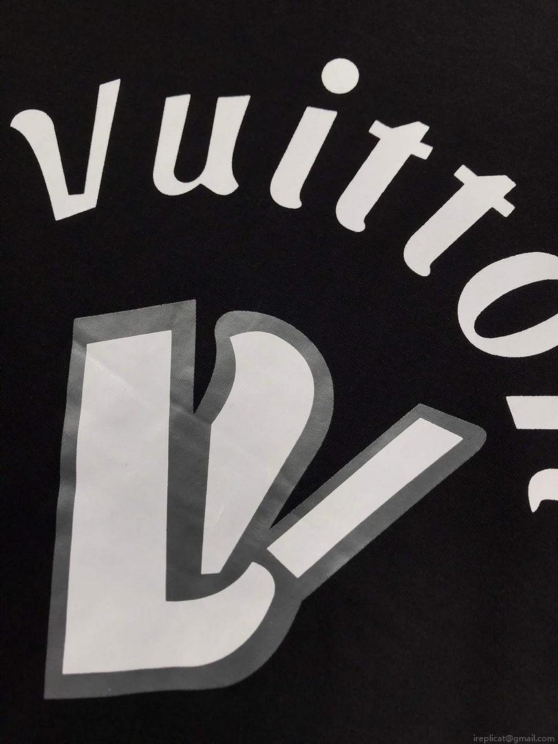 LV 1AAU5D Men’s Women’s LV Frequency Graphic T-Shirt L66472