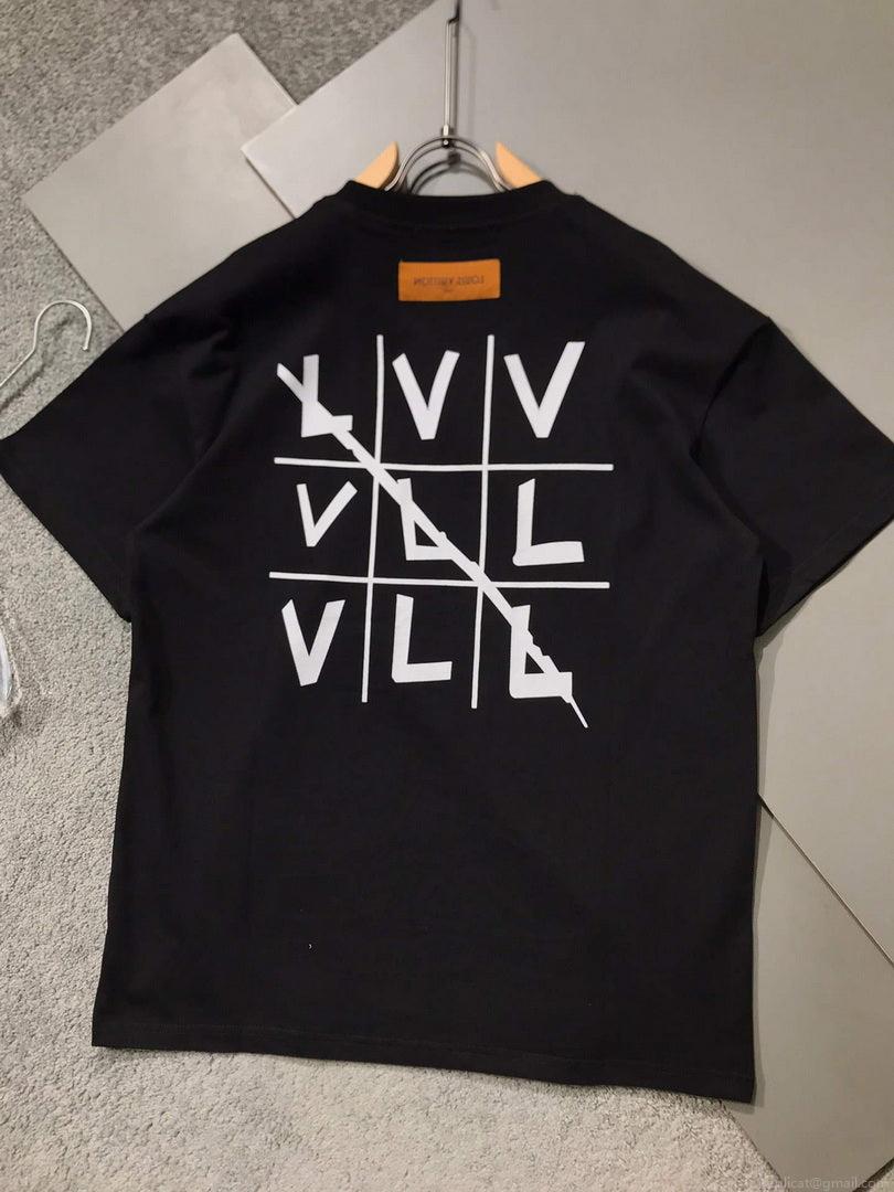 LV 1AAU5D Men’s Women’s LV Frequency Graphic T-Shirt L66472