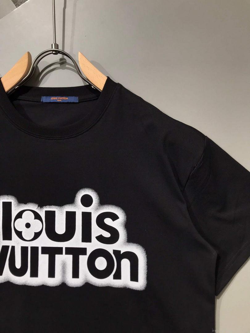LV 1AAU5D Men’s Women’s LV Frequency Graphic T-Shirt L66474