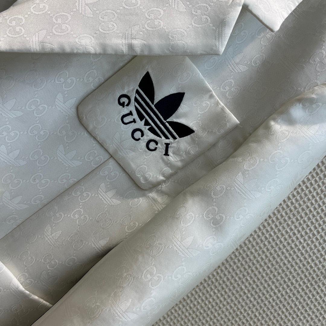 Gucci 693451 adidas x Gucci GG Jacket for women white