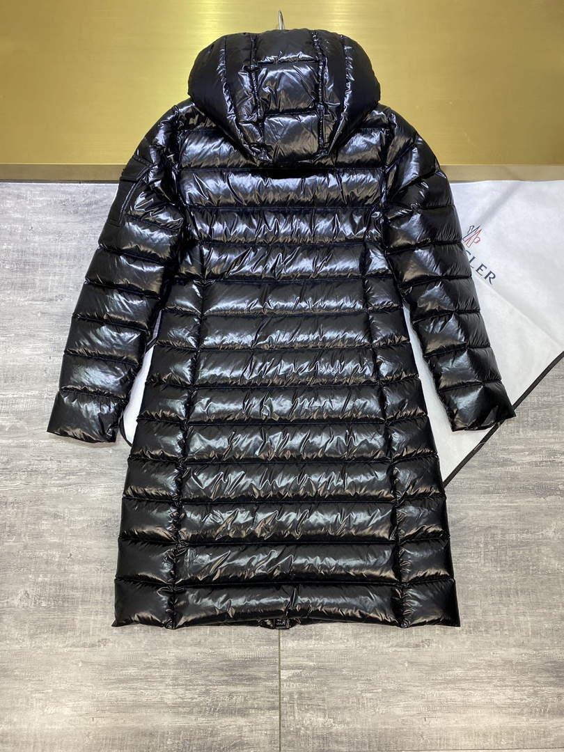 Moncler H20931C Women’s Long Down Black 88639