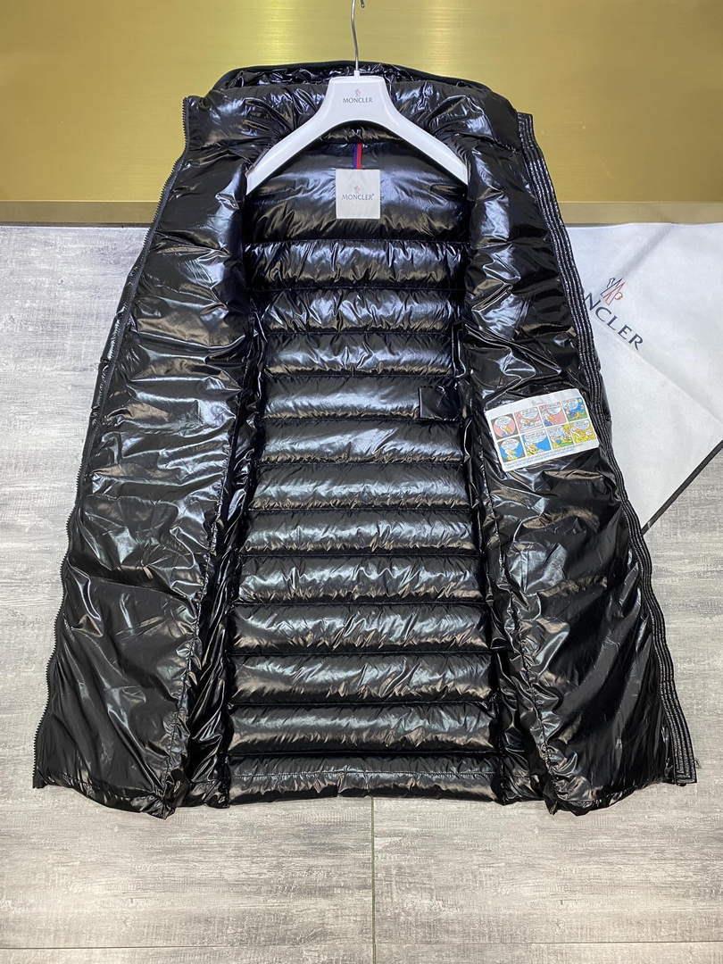Moncler H20931C Women’s Long Down Black 88639