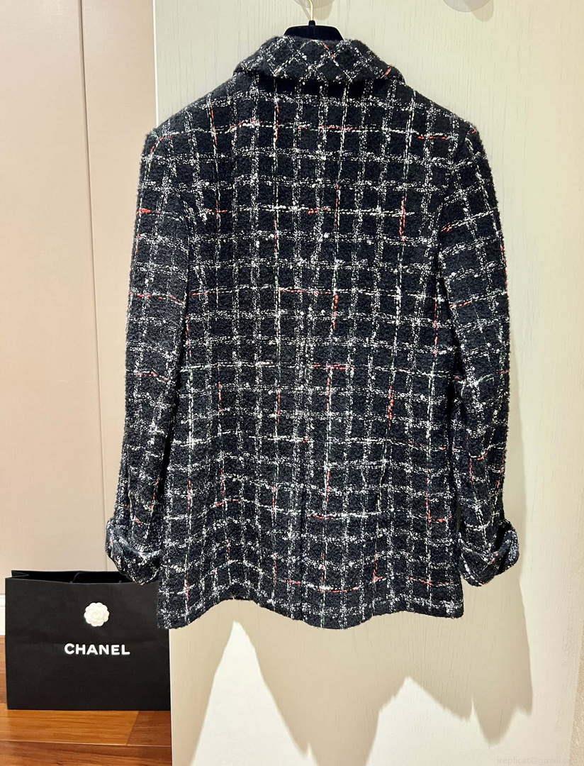 Chanel P73609 Women’s Fashion Clothing Jacket C58702