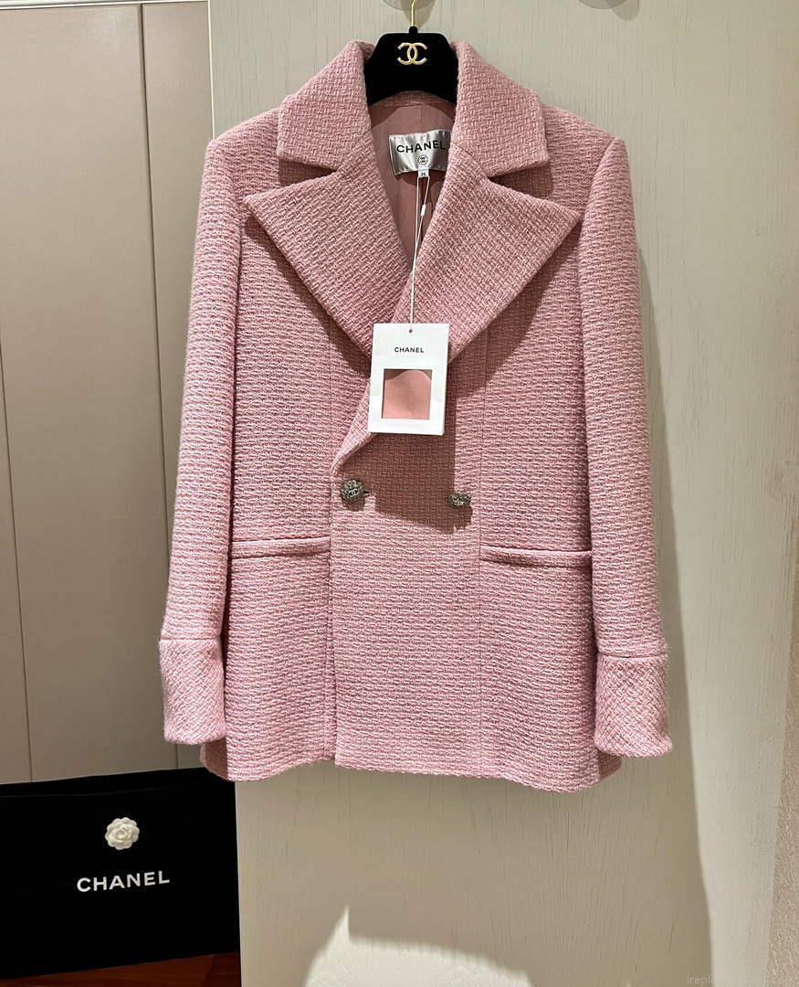 Chanel P73609 Women’s Fashion Clothing Jacket C58703