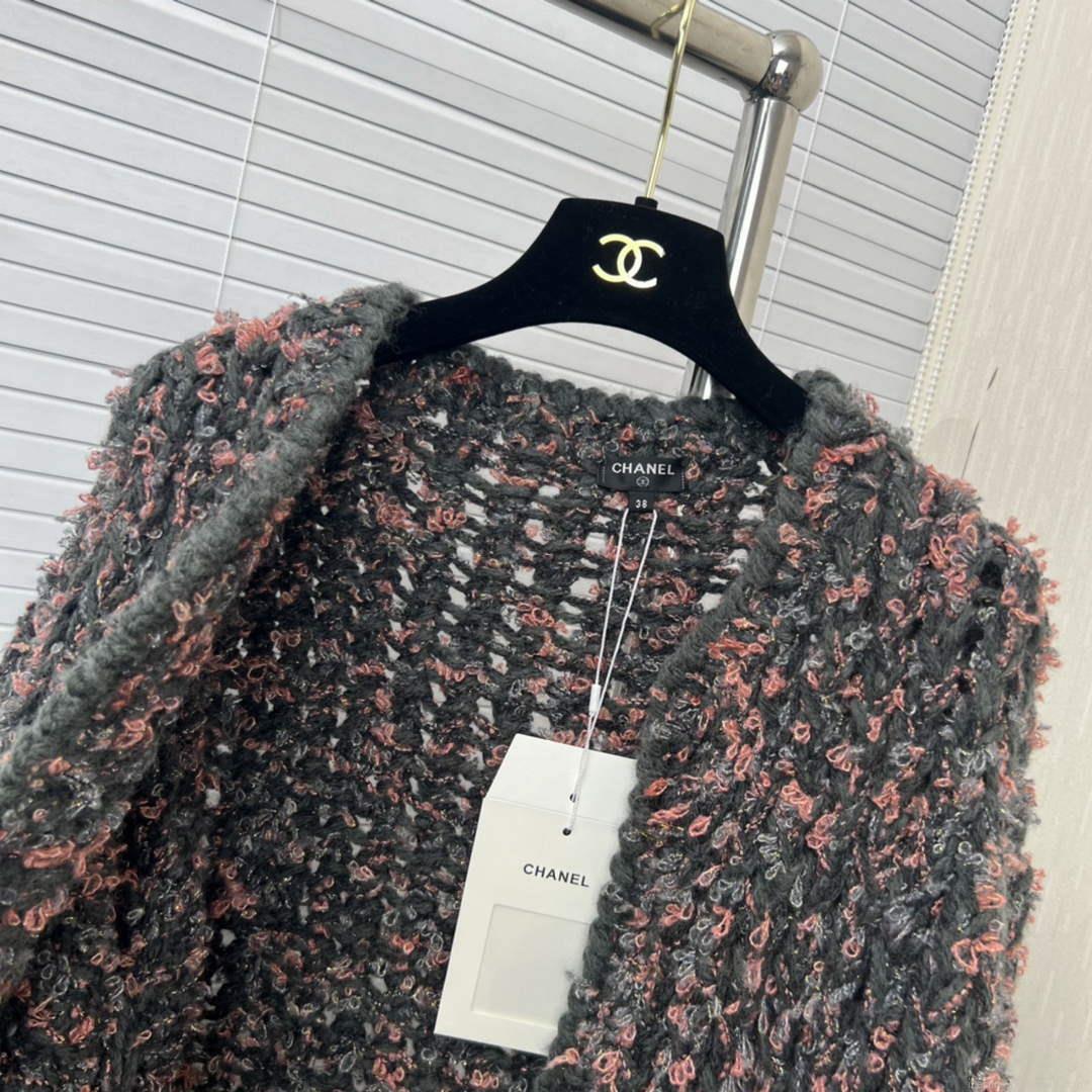 Chanel P73609 Women’s Fashion Clothing Jacket C58704