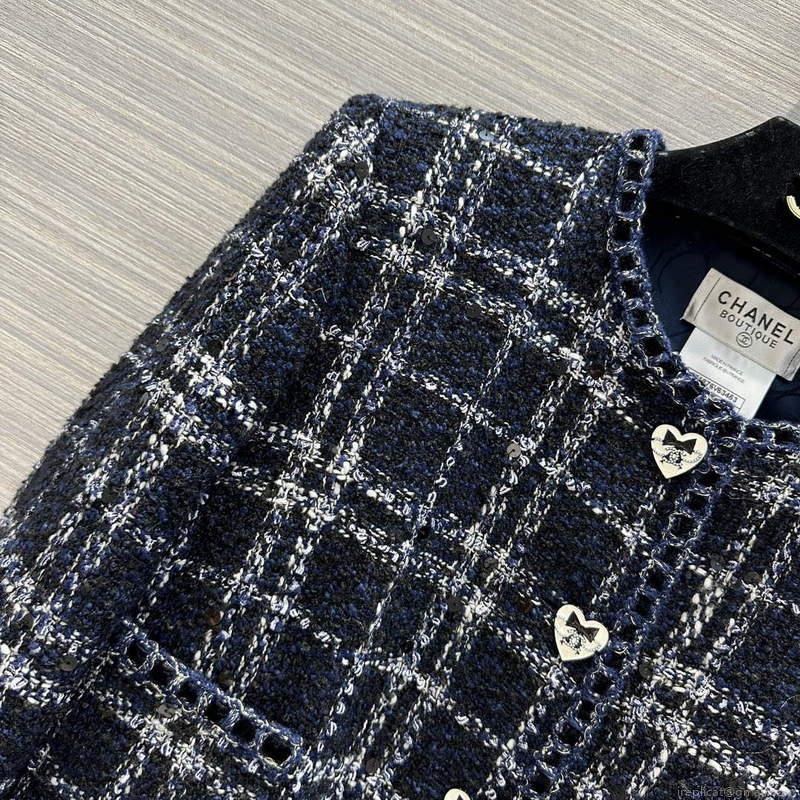 Chanel P73609 Women’s Fashion Clothing Jacket C58705