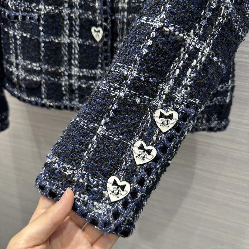Chanel P73609 Women’s Fashion Clothing Jacket C58705