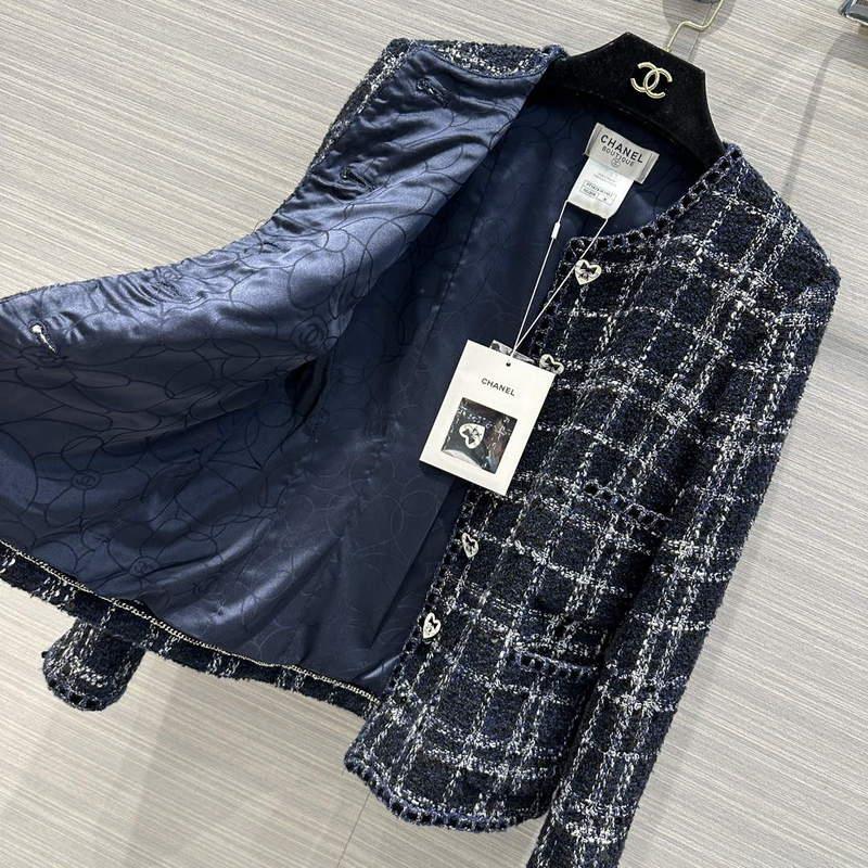 Chanel P73609 Women’s Fashion Clothing Jacket C58705
