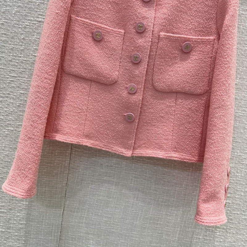 Chanel P73609 Women’s Fashion Clothing Jacket C58706
