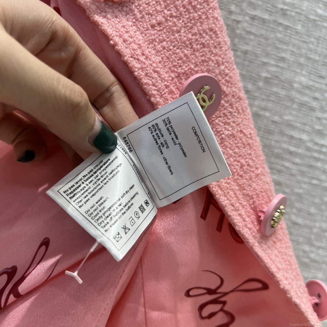 Chanel P73609 Women’s Fashion Clothing Jacket C58706