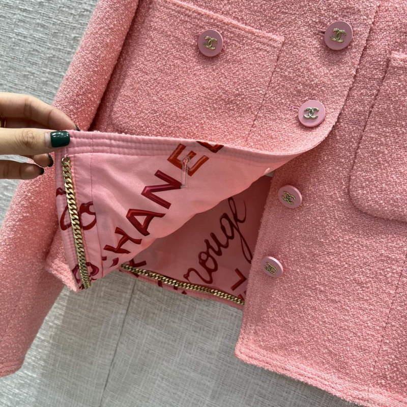 Chanel P73609 Women’s Fashion Clothing Jacket C58706