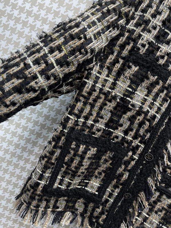Chanel P73609 Women’s Fashion Clothing Jacket C58710