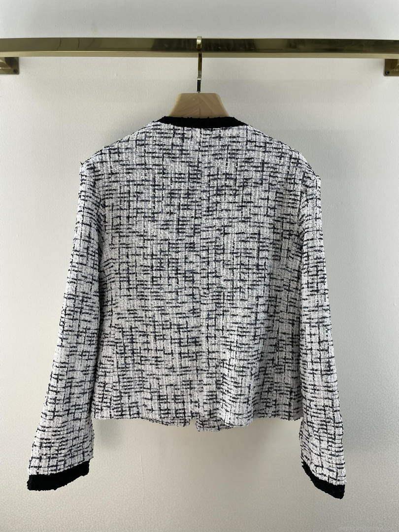 Chanel P73609 Women’s Fashion Clothing Jacket C58711