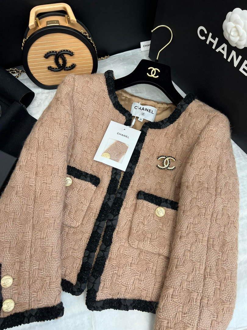 Chanel P73609 Women’s Fashion Clothing Jacket C58712
