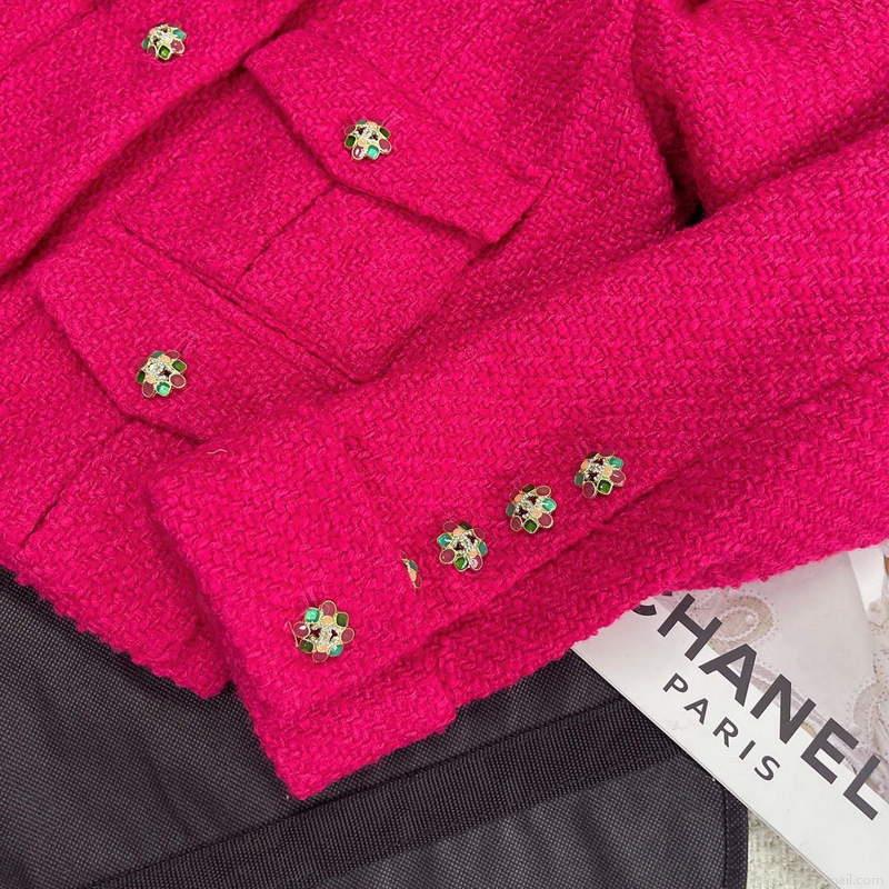 Chanel P73609 Women’s Fashion Clothing Jacket C58716
