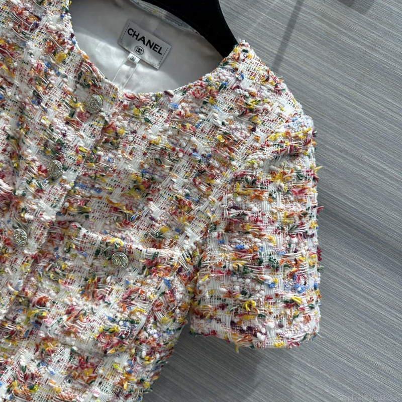 Chanel P73609 Women’s Fashion Clothing Jacket C58720